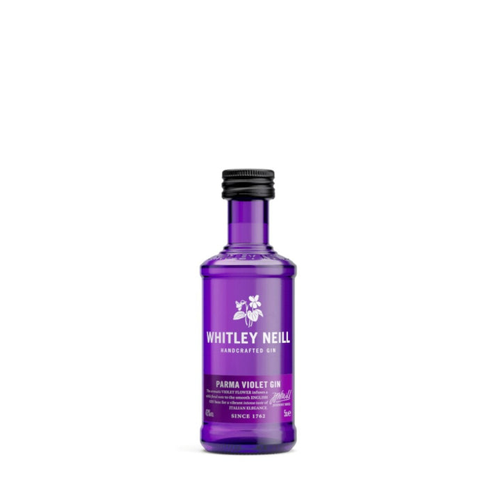 Whitley Neill Parma Violet Gin 5cl Miniature - City of London Distillery