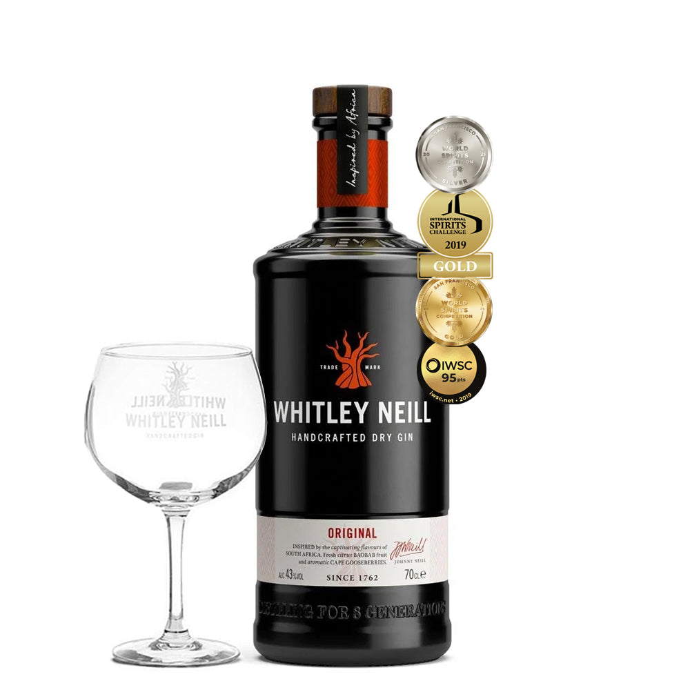 Whitley Neill Original London Dry Gin with Copa Glass