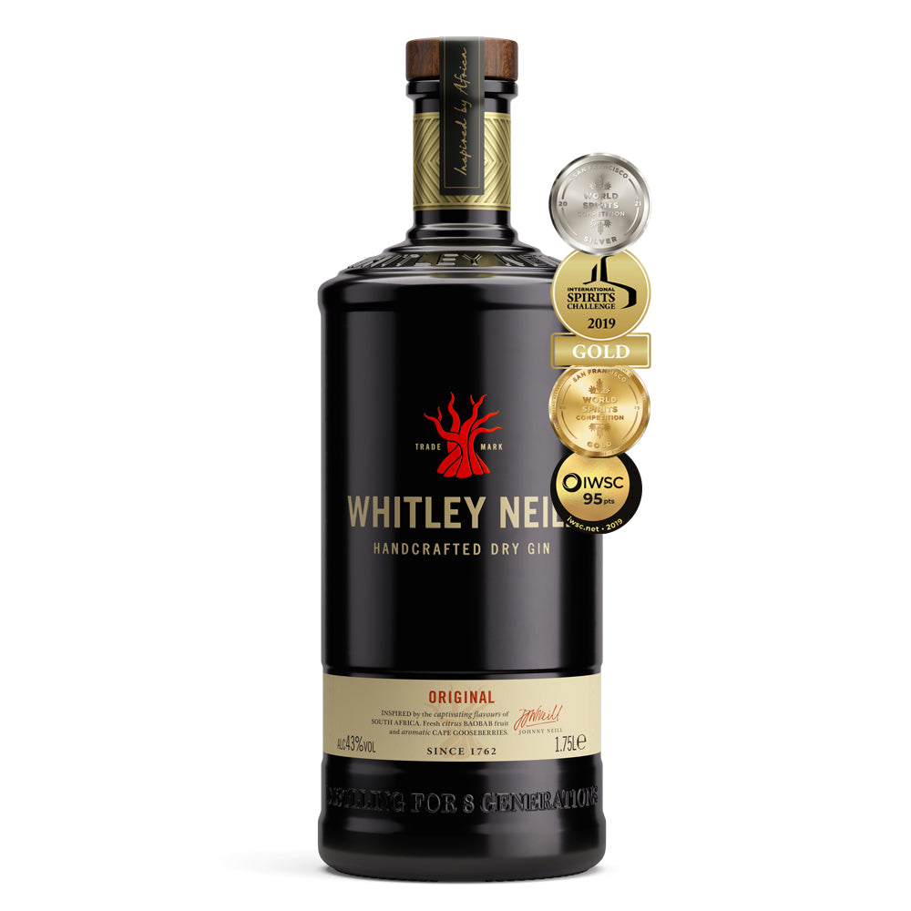 Whitley Neill Original London Dry Gin Extra Large 1.75 Litre