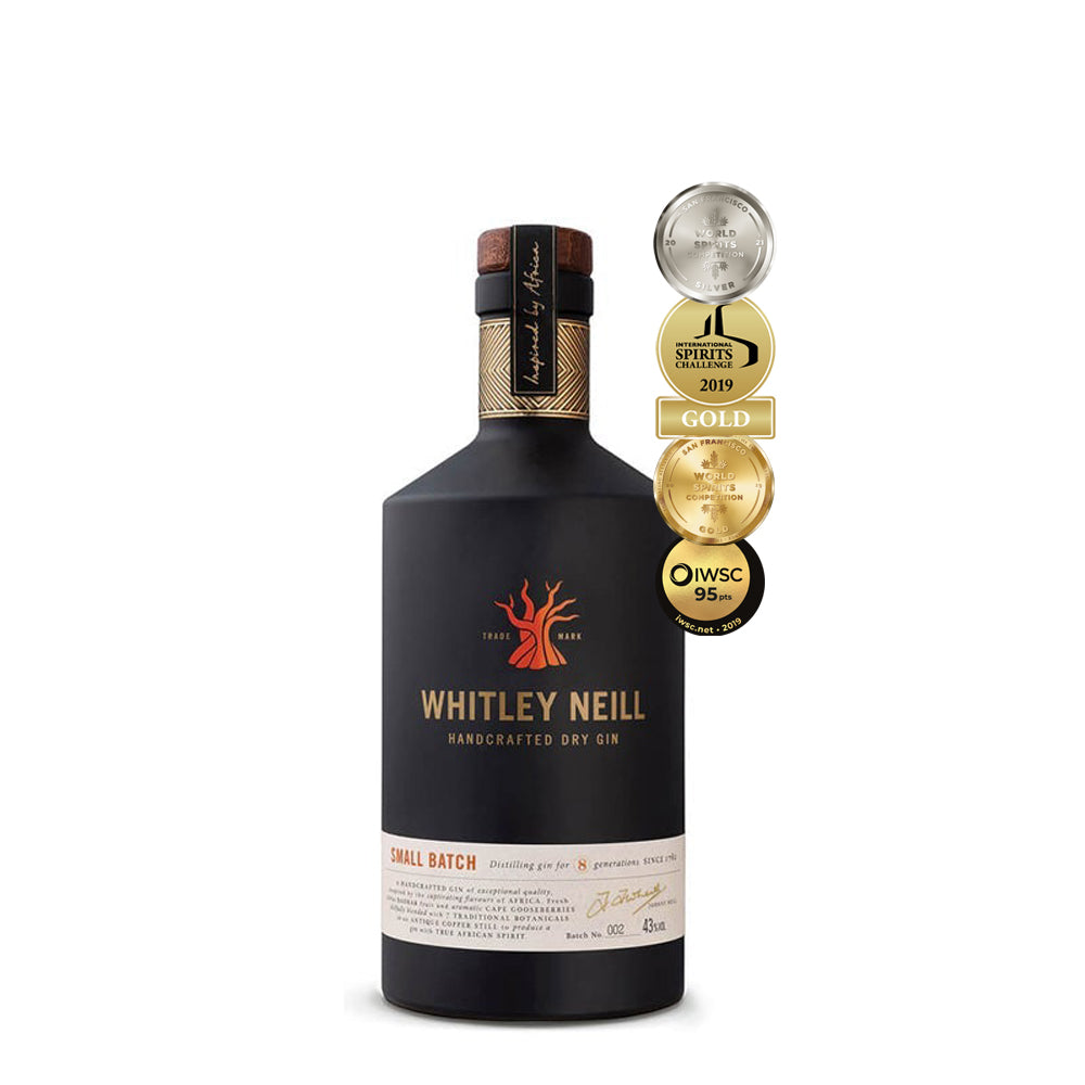 Whitley Neill Original London Dry Gin 20cl Quarter Size Bottle