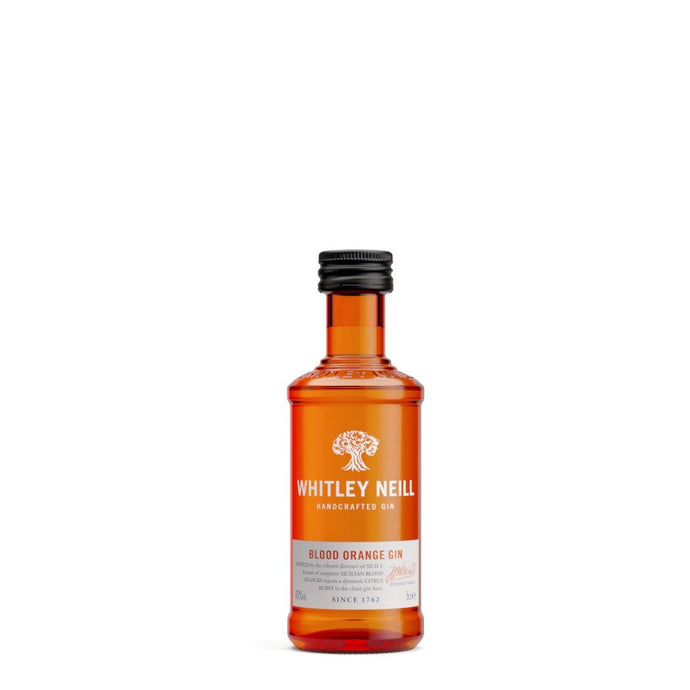 Whitley Neill Blood Orange Gin 5cl Miniature - City of London Distillery